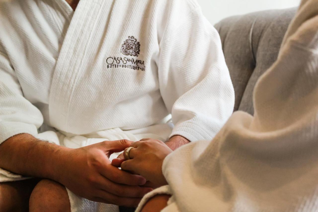 Casa San Miguel Hotel Boutique Y Spa Сакатлан Экстерьер фото