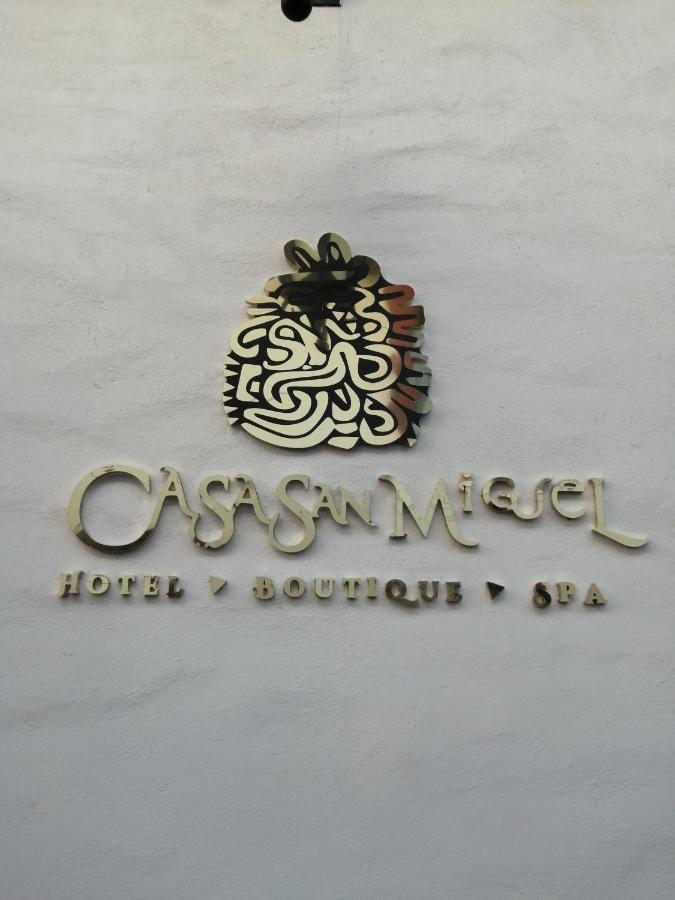 Casa San Miguel Hotel Boutique Y Spa Сакатлан Экстерьер фото